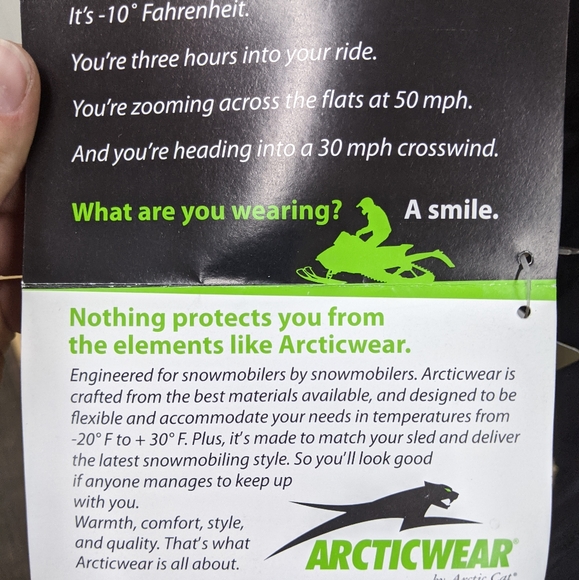 NWT Arctic Cat Flex Tech 200 Liner Jacket Womans - Picture 7 of 7
